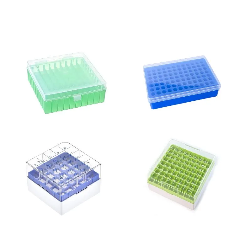 Caixa Cryotube Caixa de armazenamento Cryobox 100Well 25Well Cryobox Cardboard