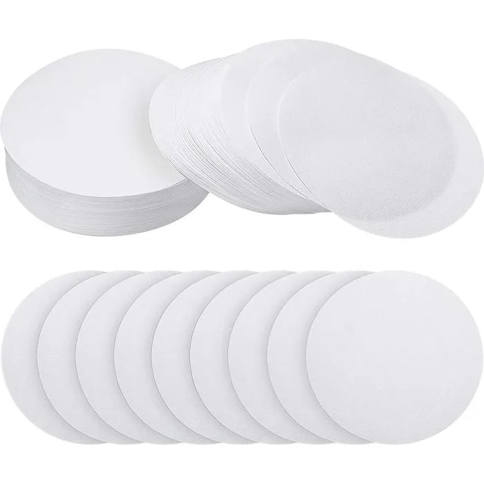 Papel de filtro qualitativo padrão 90 mm 110 mm 125 mm